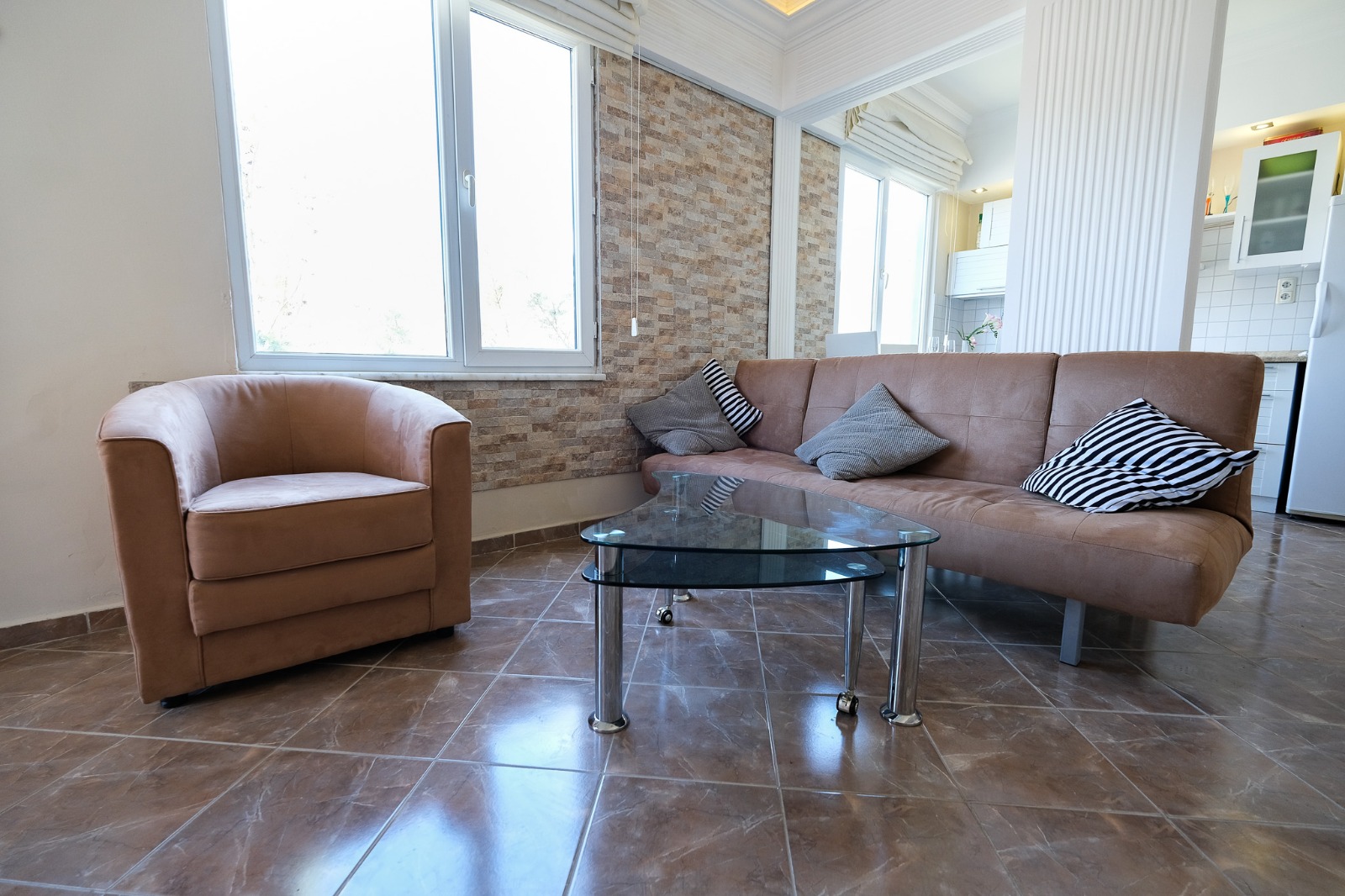 Furnished two bedroom apartment 400 meters from the sea - Фото 5