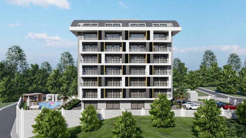 New residential complex in the Mahmutlar area, plans 1+1,2+1,3+1 - Фото 2