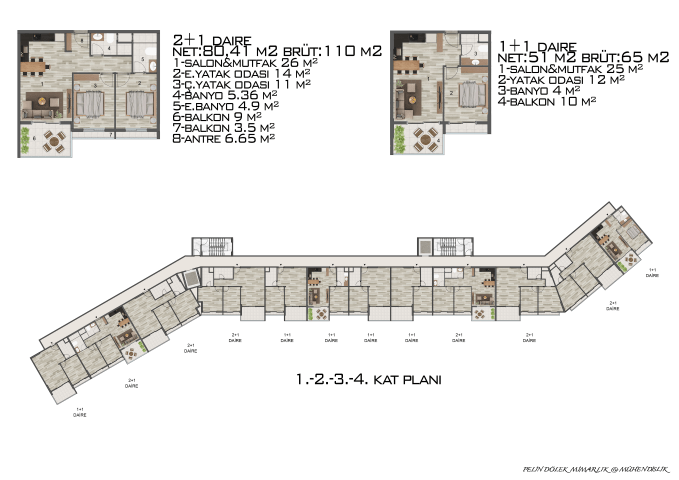 New modern complex in the area of Ayash 1+1, 2+1 - Фото 28