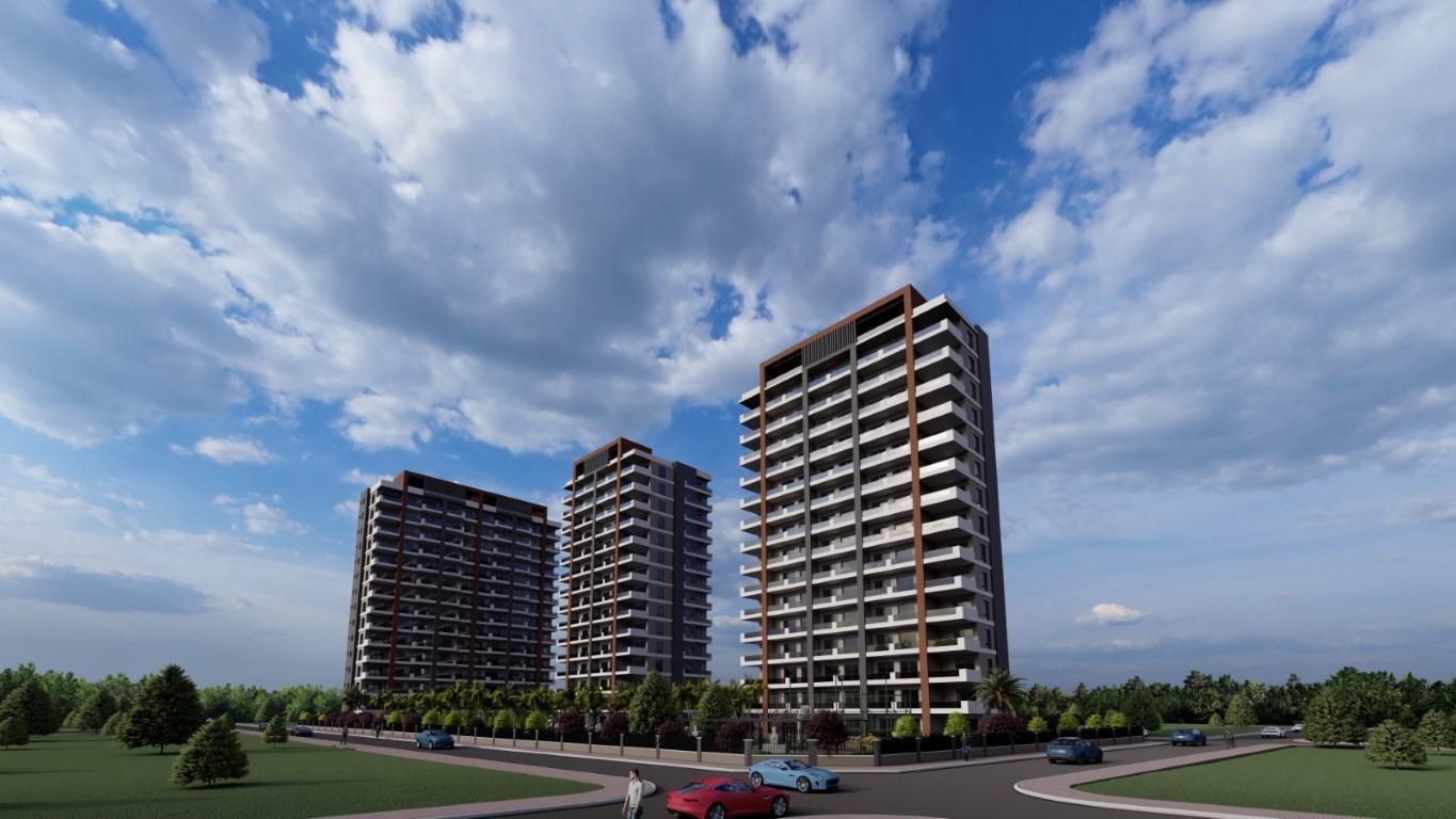 New high-rise project in Mersin, near the sea (350 m) - Фото 2