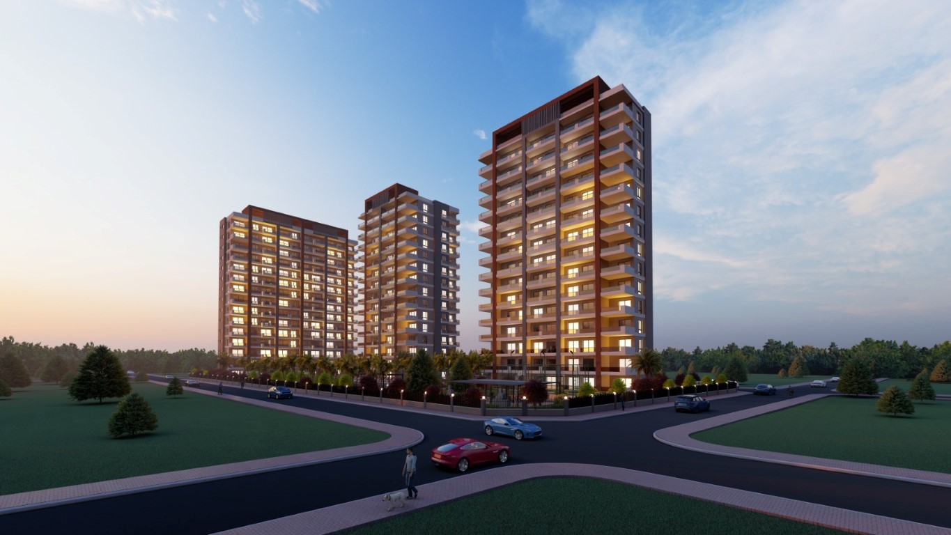 New high-rise project in Mersin, near the sea (350 m) - Фото 3