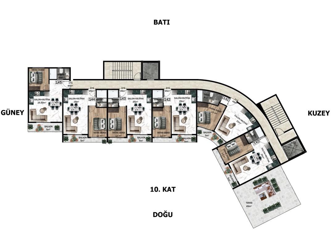 New VOYAGE complex with diverse infrastructure in the city of Antalya district Altyntash - Фото 50