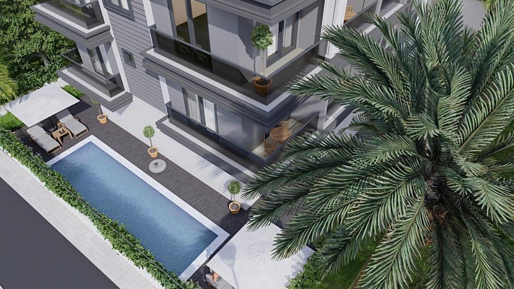 New cozy project in the center of Alanya 1200 meters from the beach of Cleopatra - Фото 16