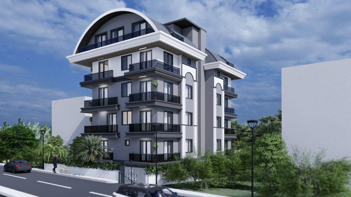 New cozy project in the center of Alanya 1200 meters from the beach of Cleopatra - Фото 4