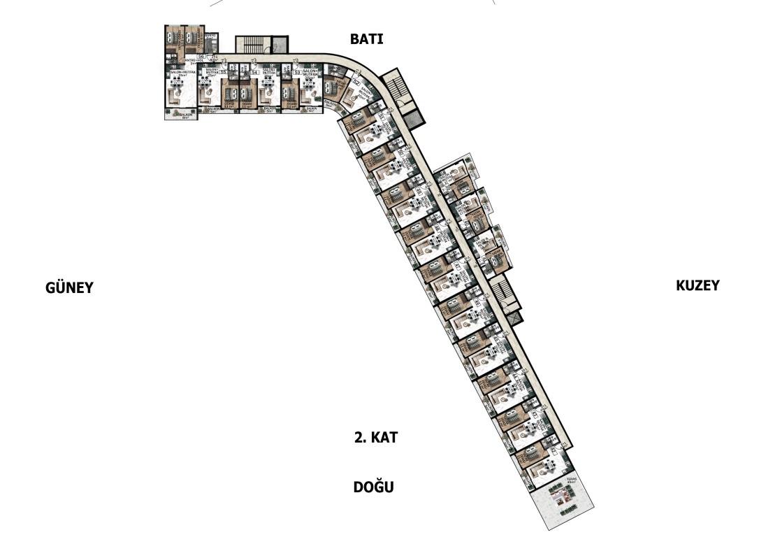 New VOYAGE complex with diverse infrastructure in the city of Antalya district Altyntash - Фото 42