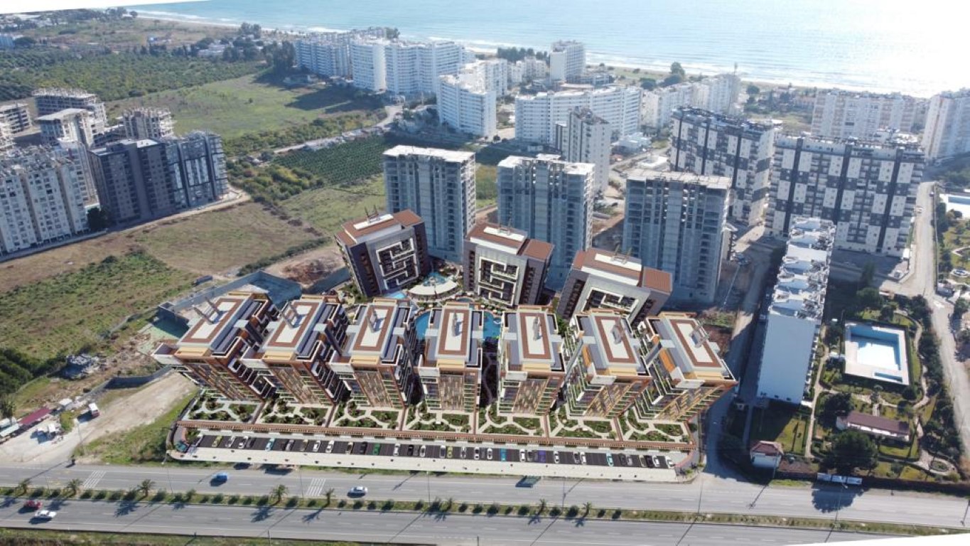 Large-scale project in modern style in Tomyuk district, Mersin - Фото 2