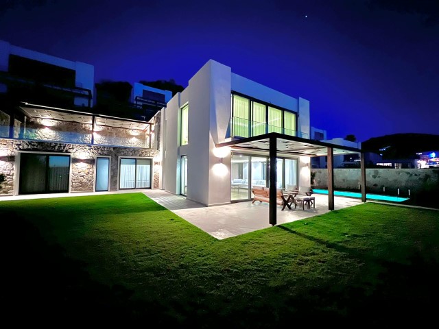 New complex of villas in Bodrum, with panoramic views of the sea and mountains - Фото 3