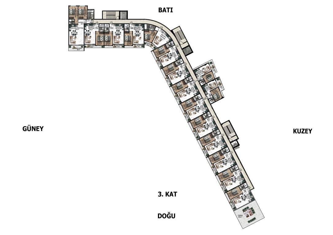 New VOYAGE complex with diverse infrastructure in the city of Antalya district Altyntash - Фото 43