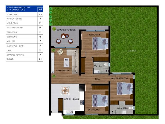 Luxury loft residential complex in Northern Cyprus, Tatlisu area - Фото 58