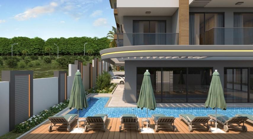 New residence under construction in the heart of Alanya - cleopatra beach area - Фото 6