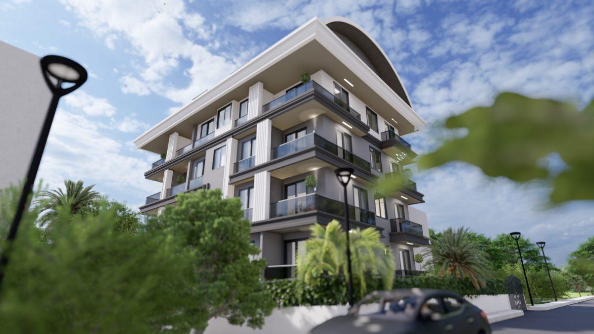 New cozy project in the center of Alanya 1200 meters from the beach of Cleopatra - Фото 2