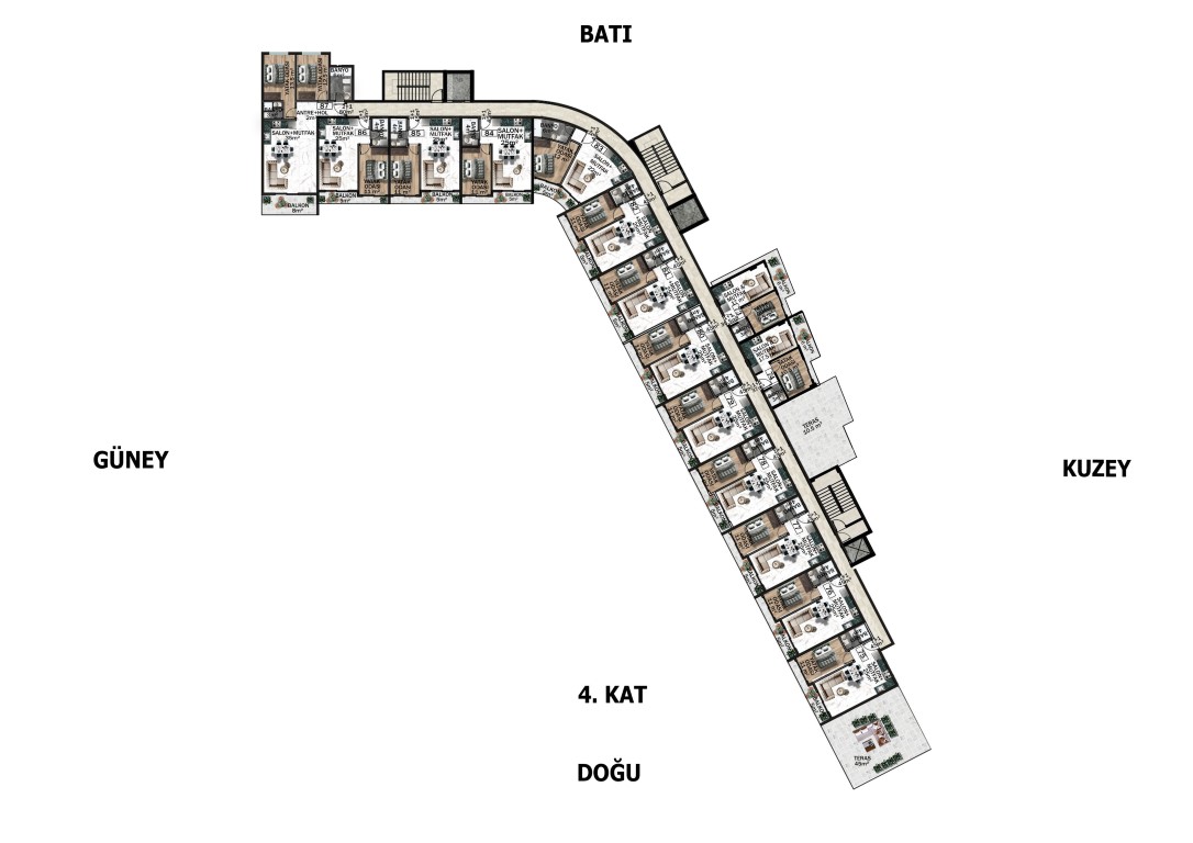 New VOYAGE complex with diverse infrastructure in the city of Antalya district Altyntash - Фото 44