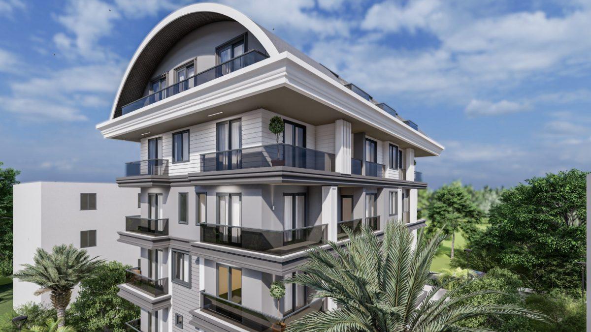 New cozy project in the center of Alanya 1200 meters from the beach of Cleopatra - Фото 6