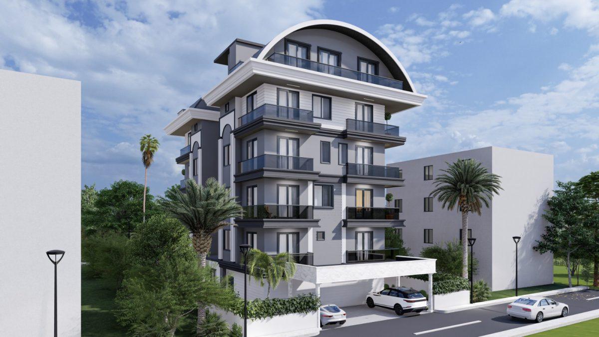 New cozy project in the center of Alanya 1200 meters from the beach of Cleopatra - Фото 3