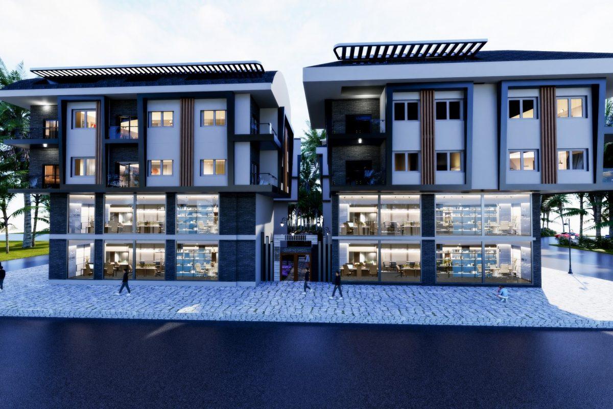 New residential project with commercial premises in Demirtaş district - Фото 4