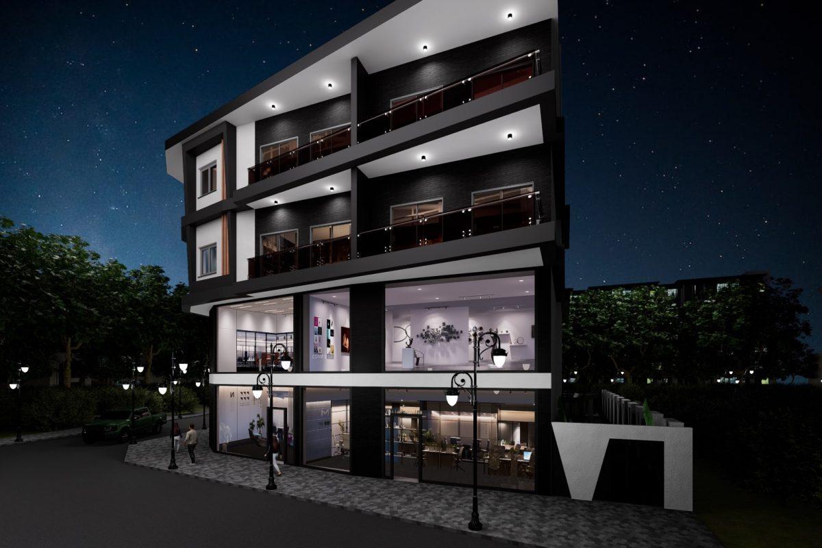 New stylish low-rise house in the area of Demirtaş (plans 1+1,2+1) - Фото 10