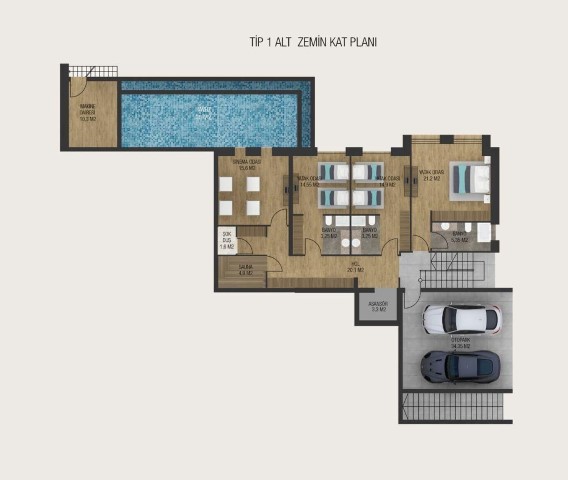 5+1 villas in Bodrum, with the possibility of obtaining citizenship - Фото 17