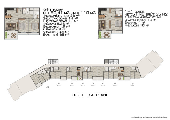 New modern complex in the area of Ayash 1+1, 2+1 - Фото 30