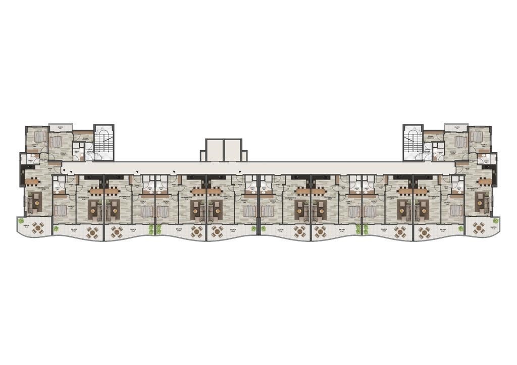 Design of a modern-style residential complex in the Arpach Bahshish district - Фото 16