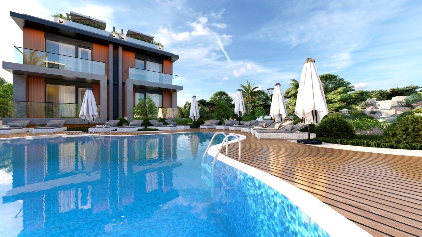 New residence in Northern Cyprus in the picturesque foothills of Alsanjak, apartments 1+1, 2+1 - Фото 9