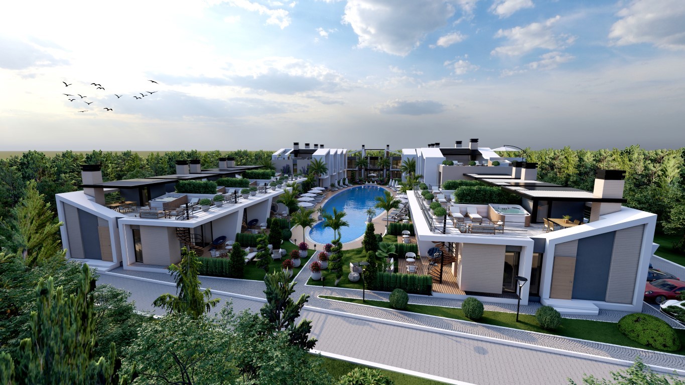 New project in Northern Cyprus, in the city of Lapta, apartments in 1+1, 2+1 - Фото 3