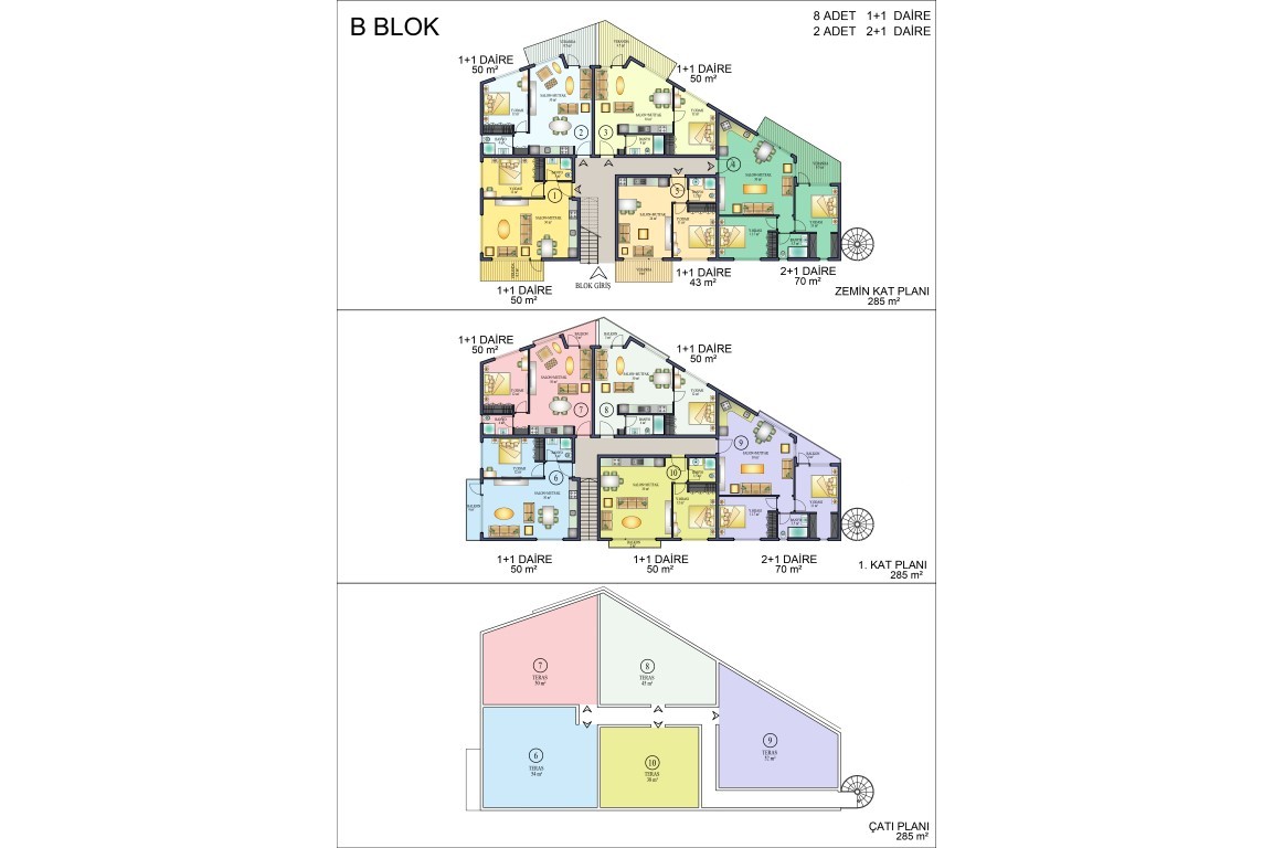 New project in Northern Cyprus 3 km from the sea, in the Kireni Mountains - Фото 16