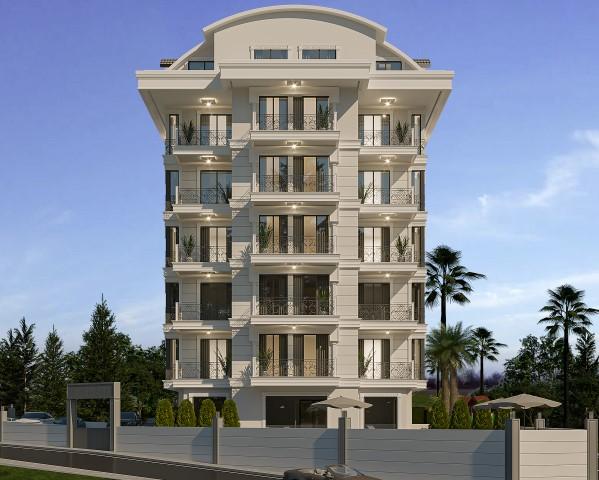 New project under construction in the Avsallar area, with an area of 58-121 m² - Фото 4