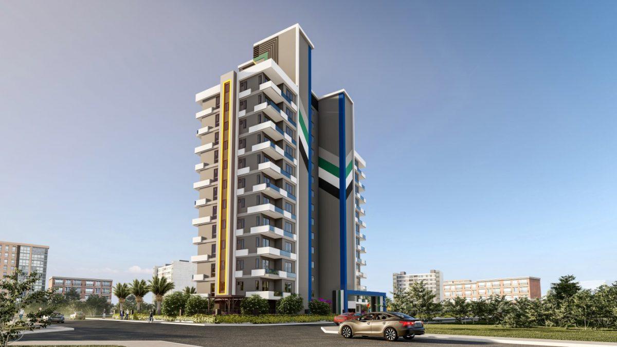 Modern residential complex under construction in Soli district, Mersin - Фото 4