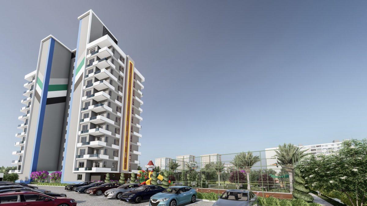 Modern residential complex under construction in Soli district, Mersin - Фото 5