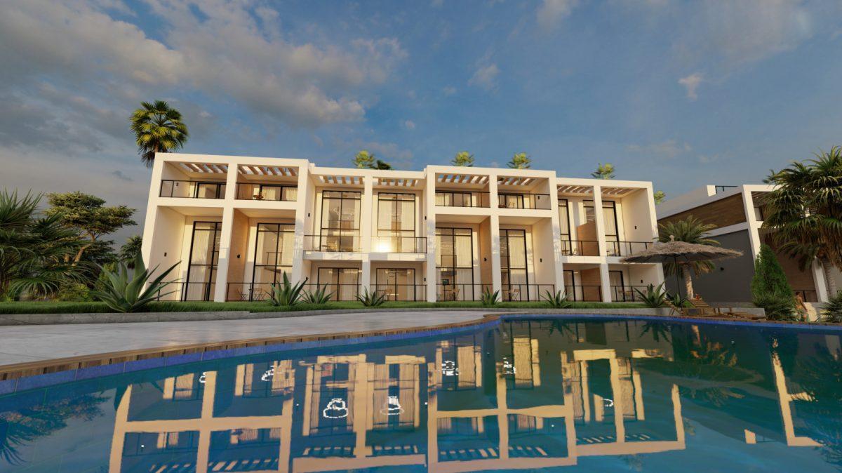 New modern residential complex in Northern Cyprus offering apartment and villa options - Фото 8