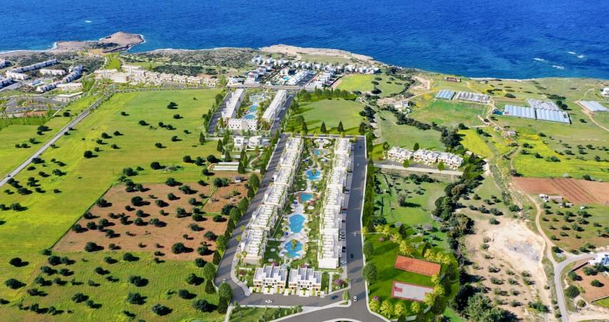 New modern residential complex in Northern Cyprus offering apartment and villa options - Фото 38