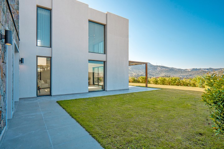 New complex of villas in Bodrum, with panoramic views of the sea and mountains - Фото 8