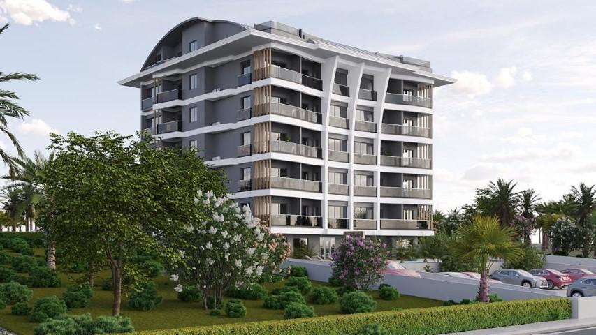 New design of 1+1, 2+1 apartments in Okudjalar area with sea and nature views - Фото 8