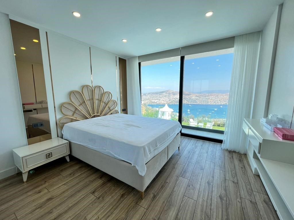 Unique project of villas in Bodrum, overlooking the Aegean Sea and mountains - Фото 11