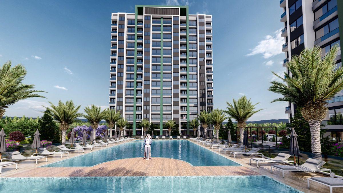 New large-scale project with 2+1 apartments in Mezitli, Mersin - Фото 9