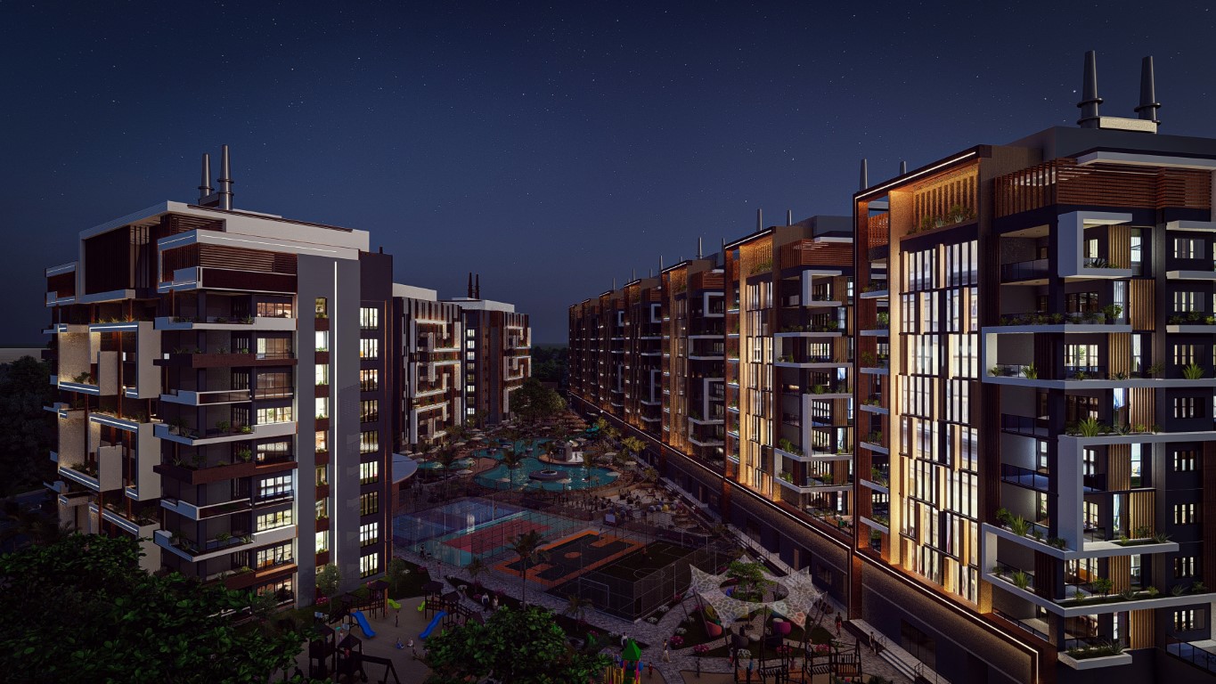 Large-scale project in modern style in Tomyuk district, Mersin - Фото 16