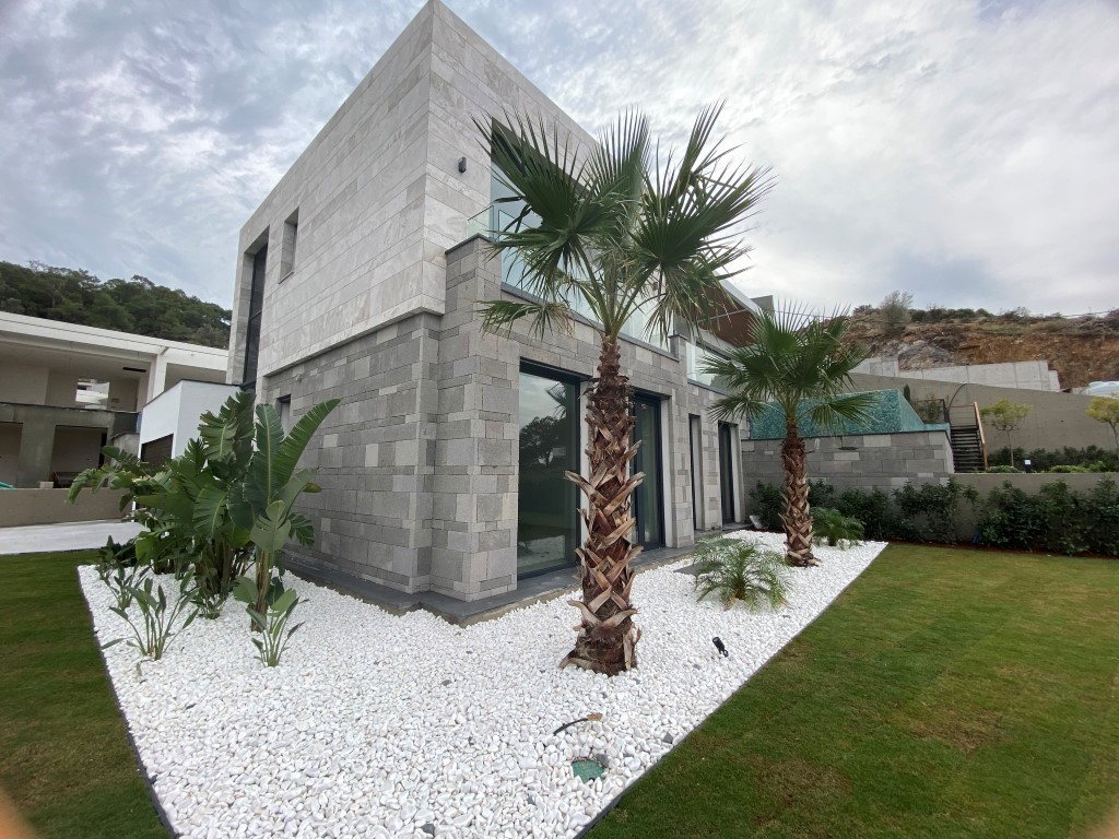 5+1 villas in Bodrum, with the possibility of obtaining citizenship - Фото 6