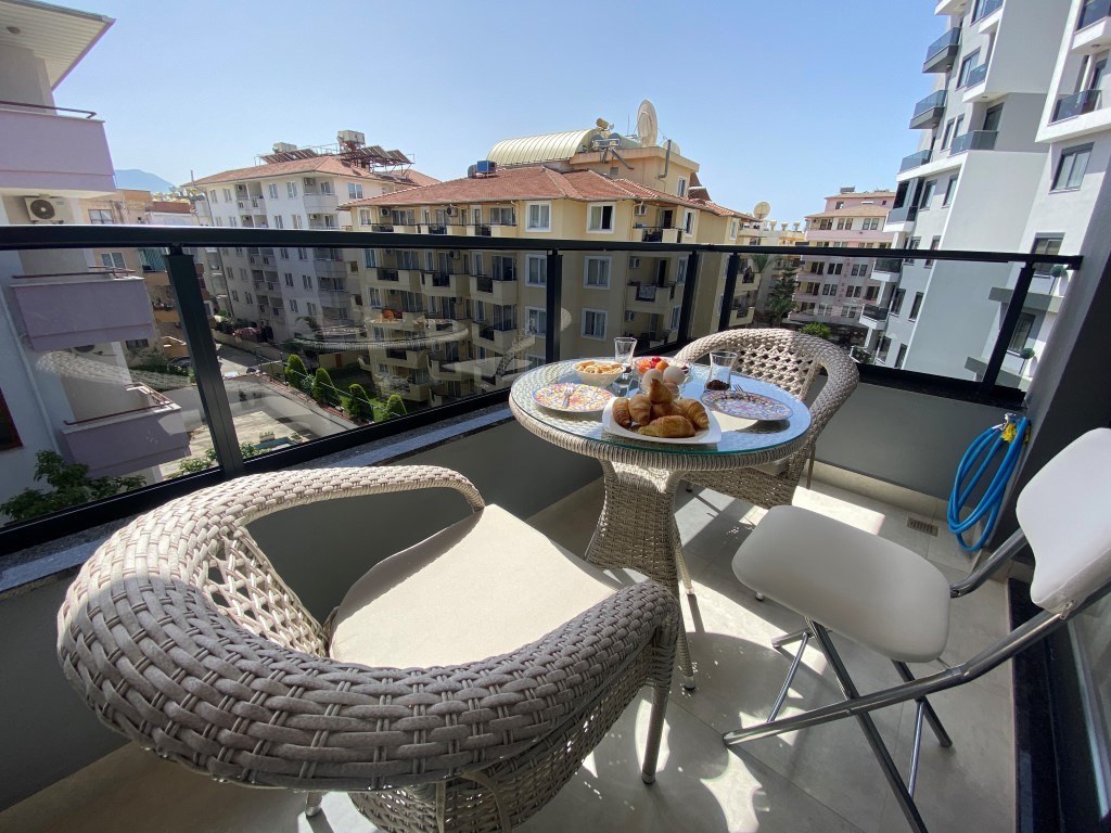 2+1 furnished penthouse in the center of Alanya - Фото 14