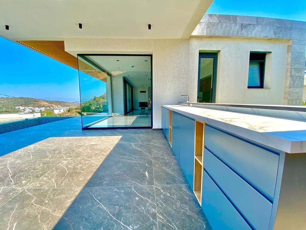 5+1 villas in Bodrum, with the possibility of obtaining citizenship - Фото 8