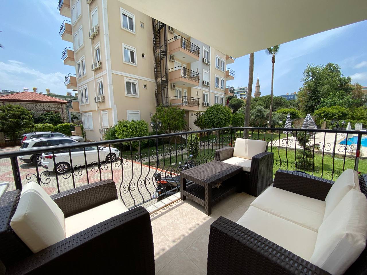 Furnished two bedroom apartment in the center of Alanya - Фото 14