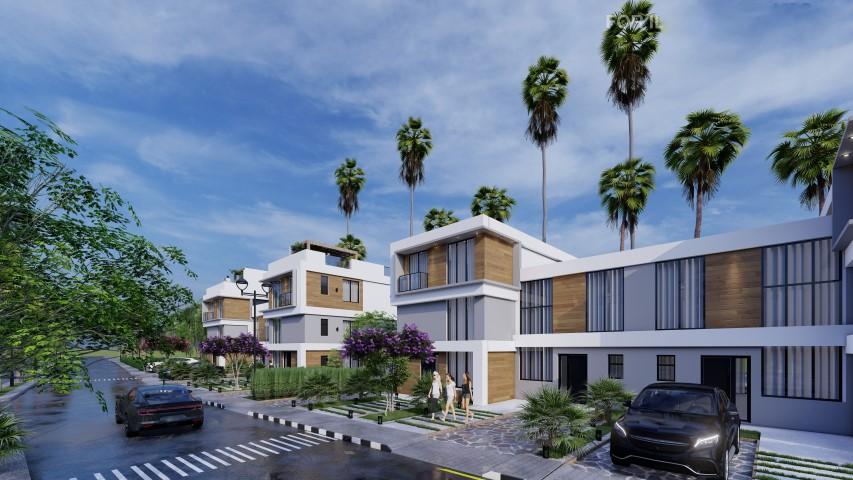 New modern residential complex in Northern Cyprus offering apartment and villa options - Фото 13