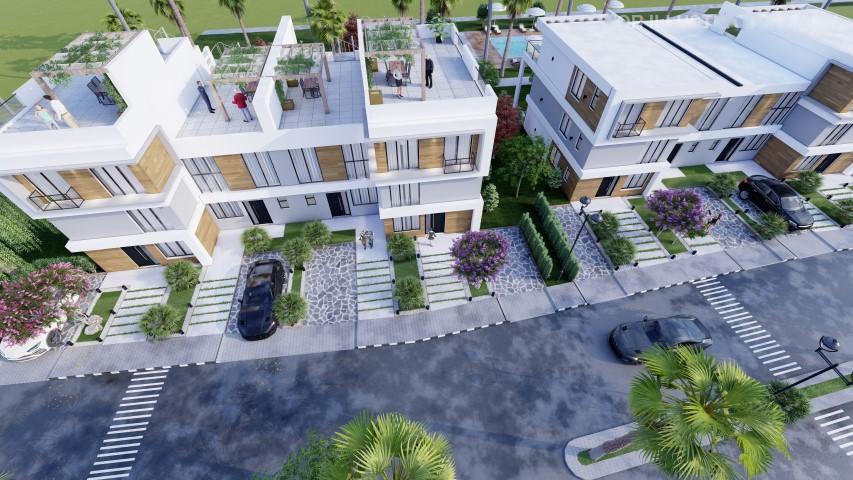 New modern residential complex in Northern Cyprus offering apartment and villa options - Фото 15