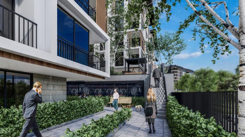 Project of a modern residential complex in Istanbul, Uskudar district - Фото 5