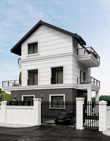 Design of new 4+1 villas in Antalya, Kadriye district - Фото 3