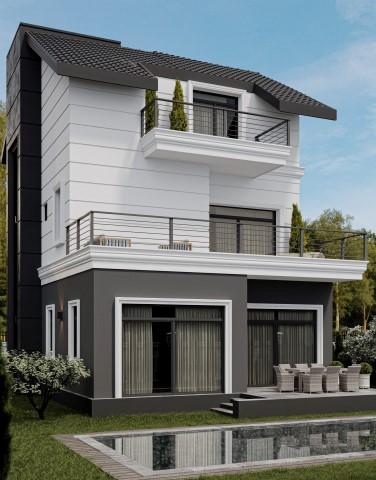 Design of new 4+1 villas in Antalya, Kadriye district - Фото 7