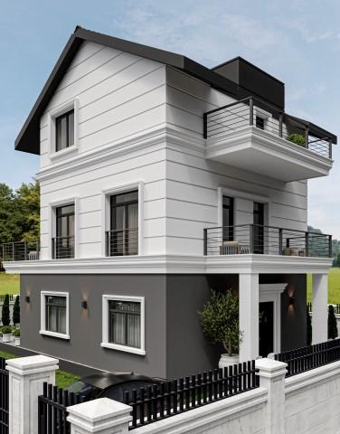 Design of new 4+1 villas in Antalya, Kadriye district - Фото 4