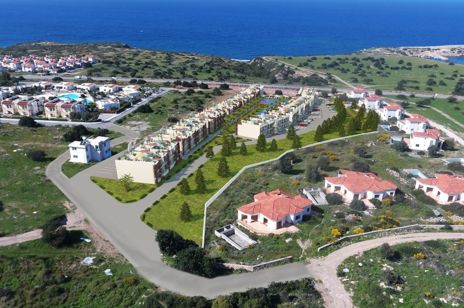 New project in Northern Cyprus elite class apartment floor plan 35 m2 - Фото 2