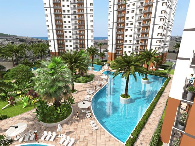 New high-rise project in Northern Cyprus, Iskele area, area 45-210 m² - Фото 7