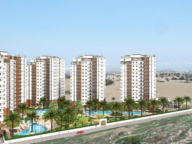 New high-rise project in Northern Cyprus, Iskele area, area 45-210 m² - Фото 3