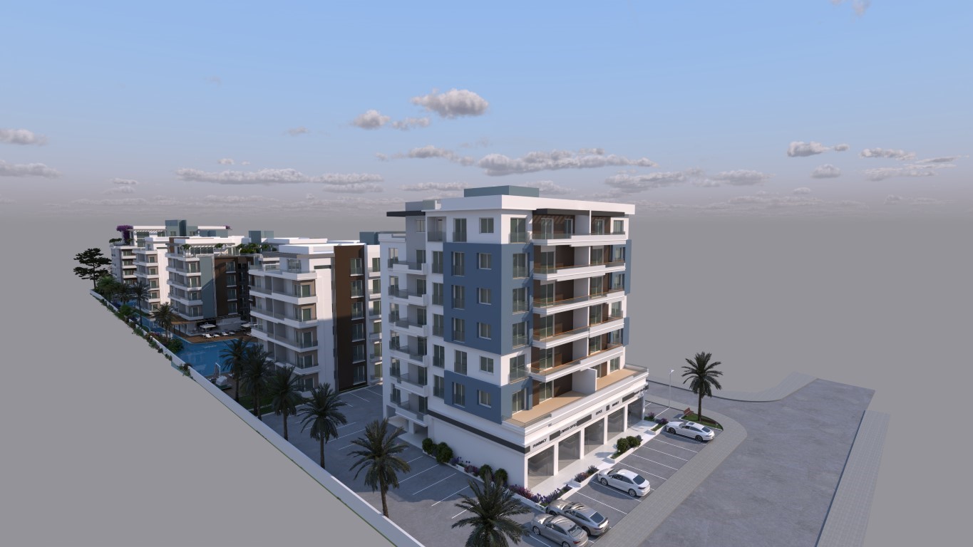 North Cyprus Residential Complex Project, 1+1, 2+1, 3+1 - Фото 5